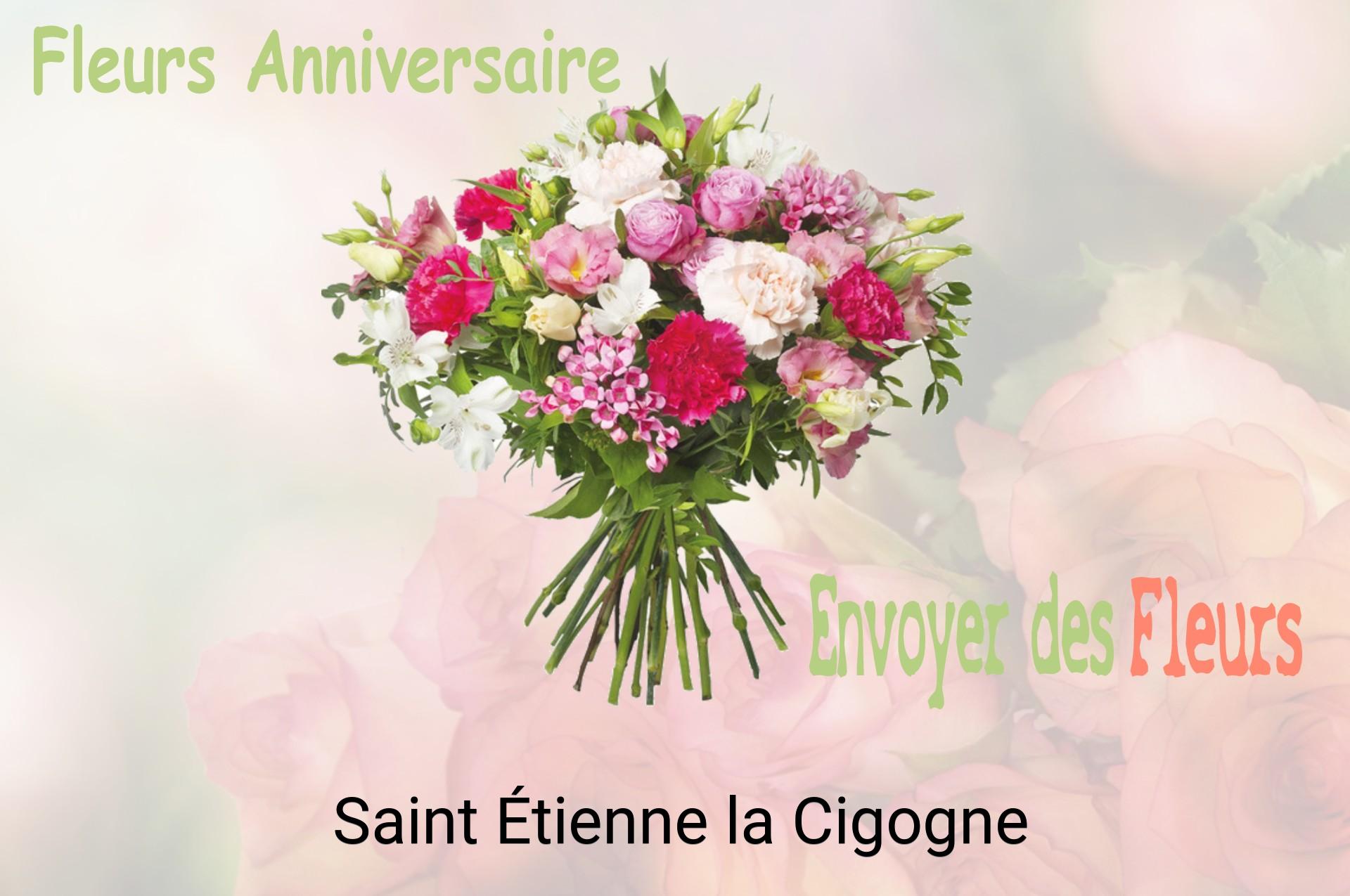 Bouquet de fleurs d’anniversaire livré à Saint-Étienne-la-Cigogne
