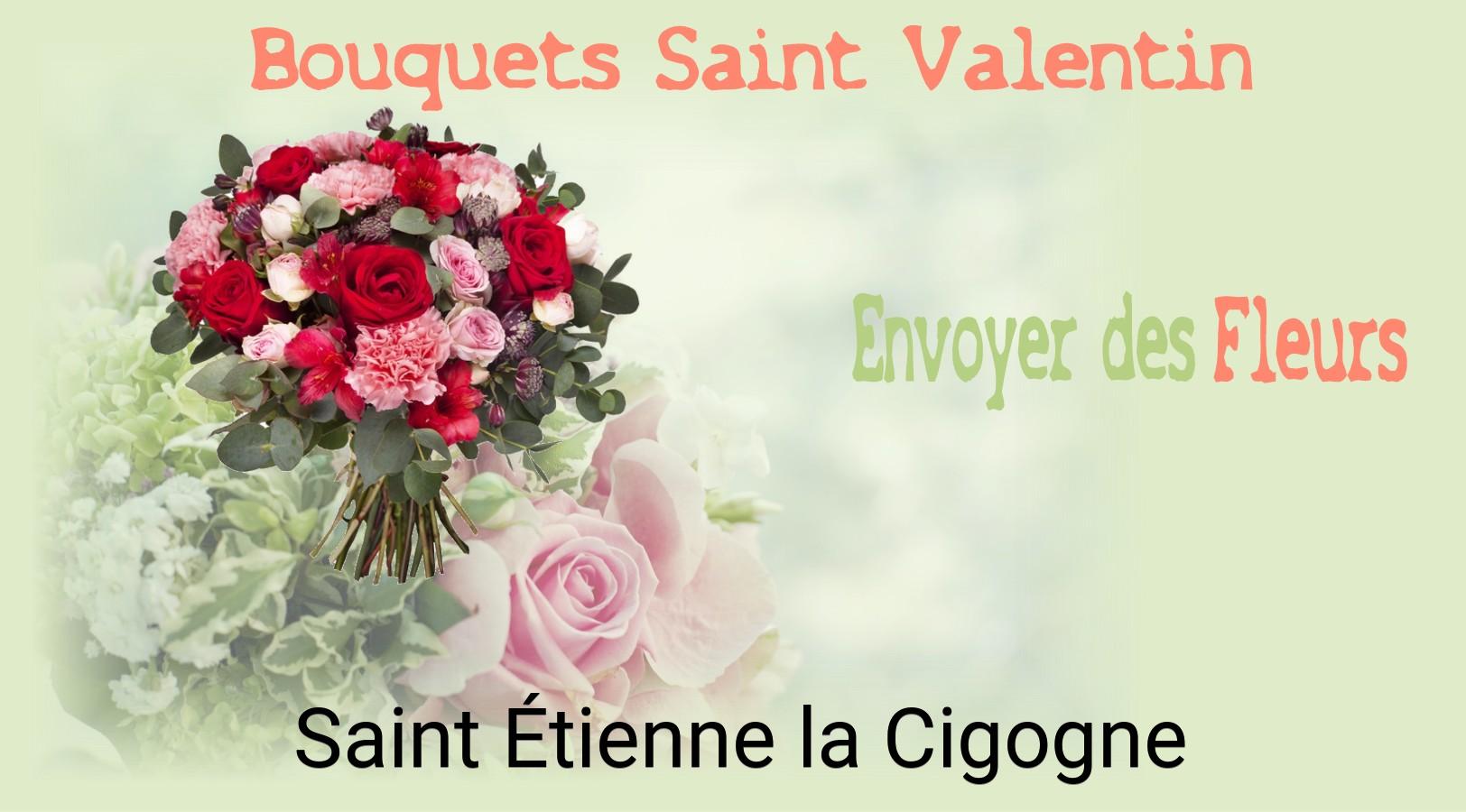 Roses de Saint-Valentin livrées à Saint-Étienne-la-Cigogne